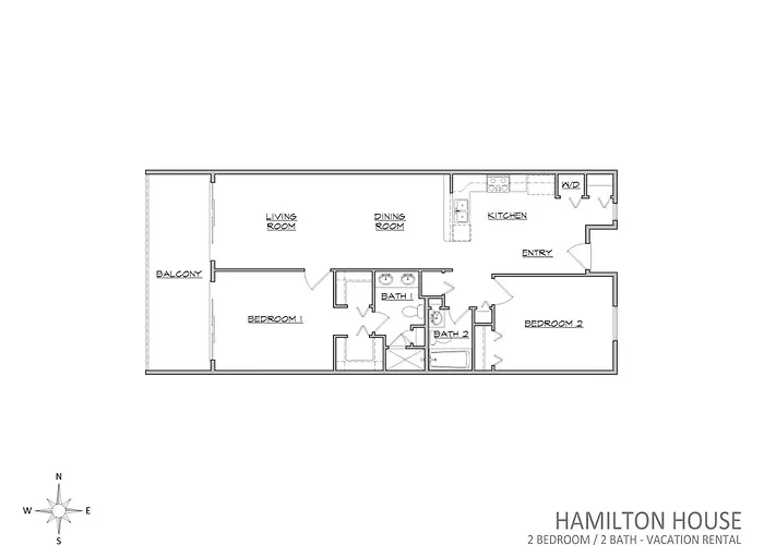 Hamilton House 101 Apartment *